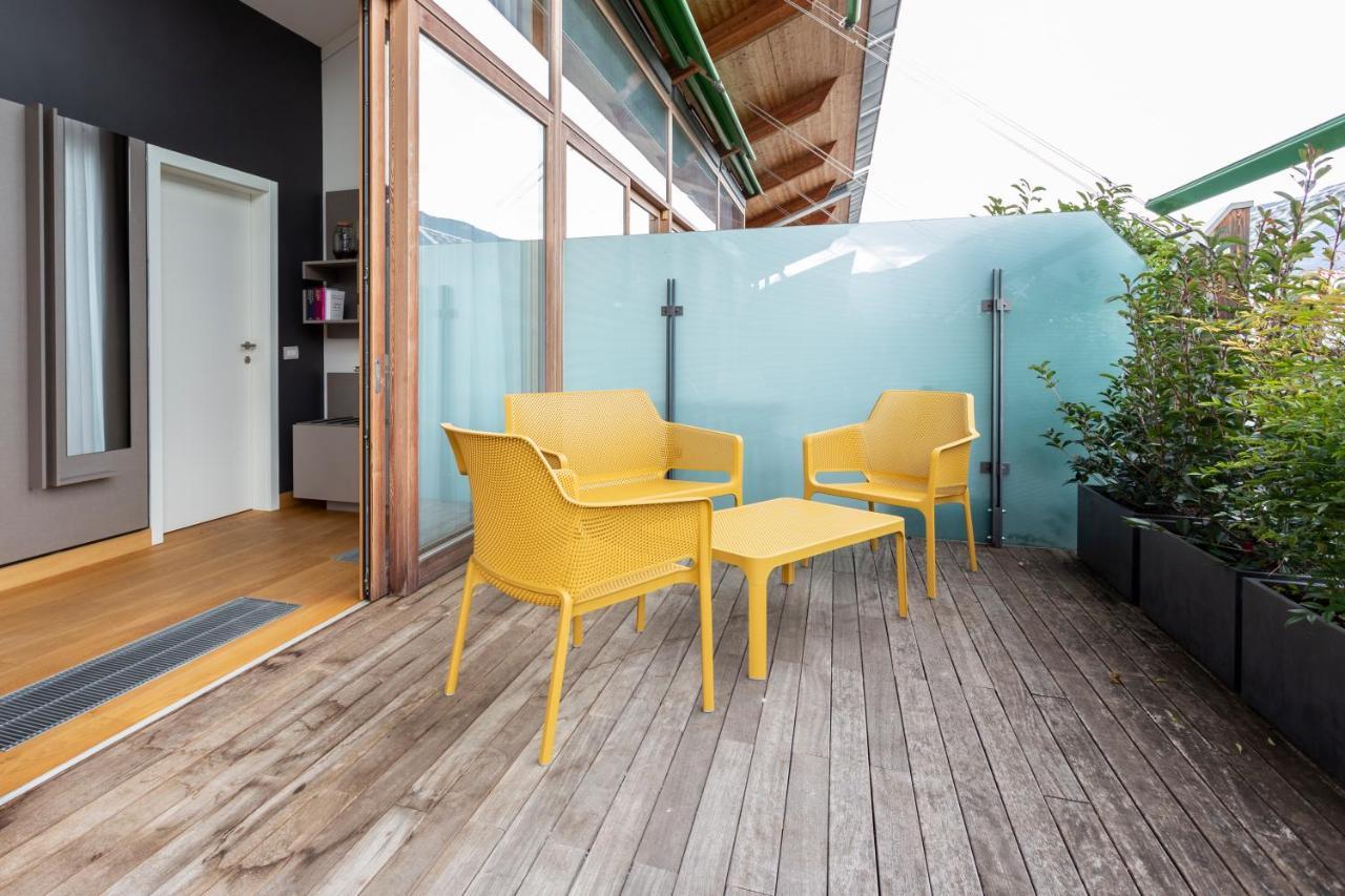 Habitat Guest House Trento Esterno foto