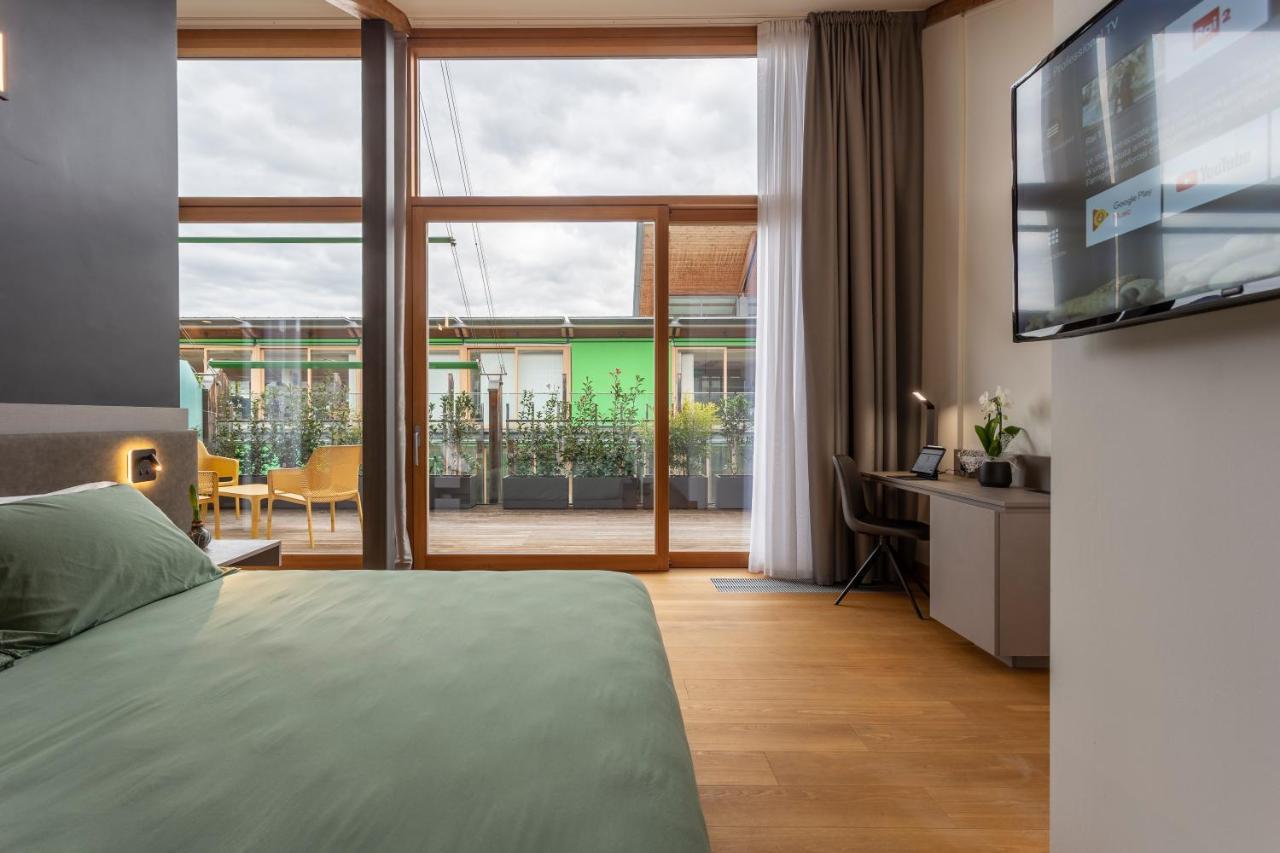 Habitat Guest House Trento Esterno foto
