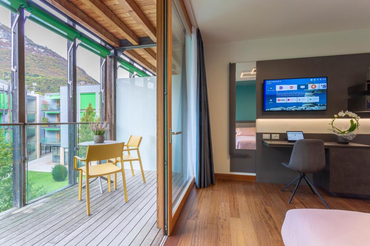 Habitat Guest House Trento Esterno foto