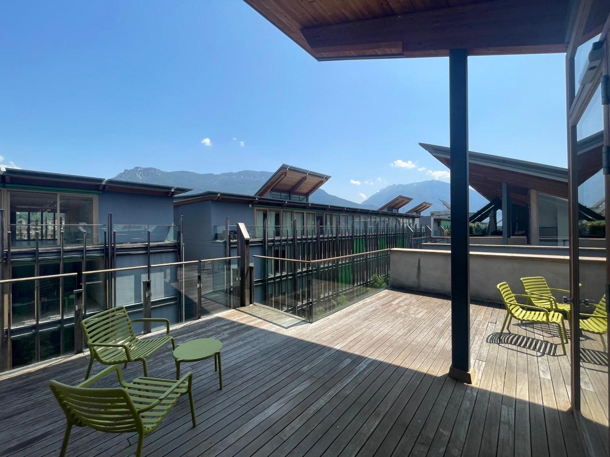 Habitat Guest House Trento Esterno foto